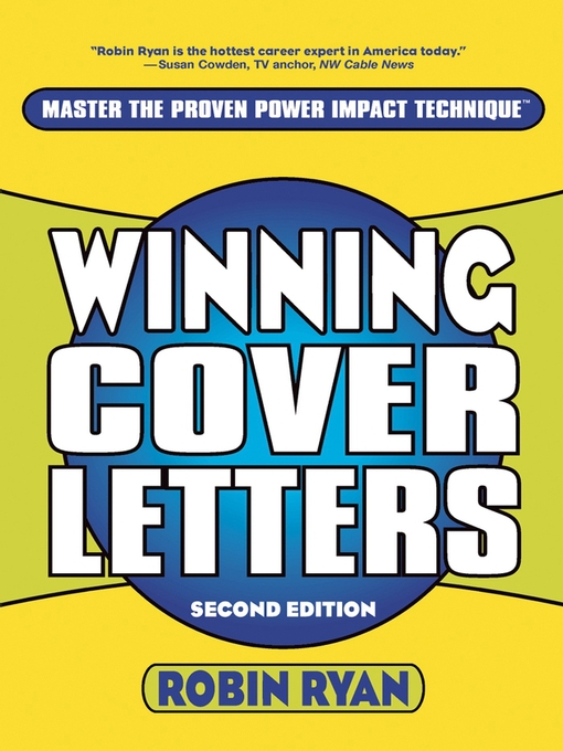 Title details for Winning Cover Letters by Robin Ryan - Wait list